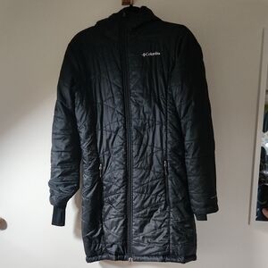 Columbia Omni-Heat Long Winter Jacket Coat | Small | Water-Resistant Warm